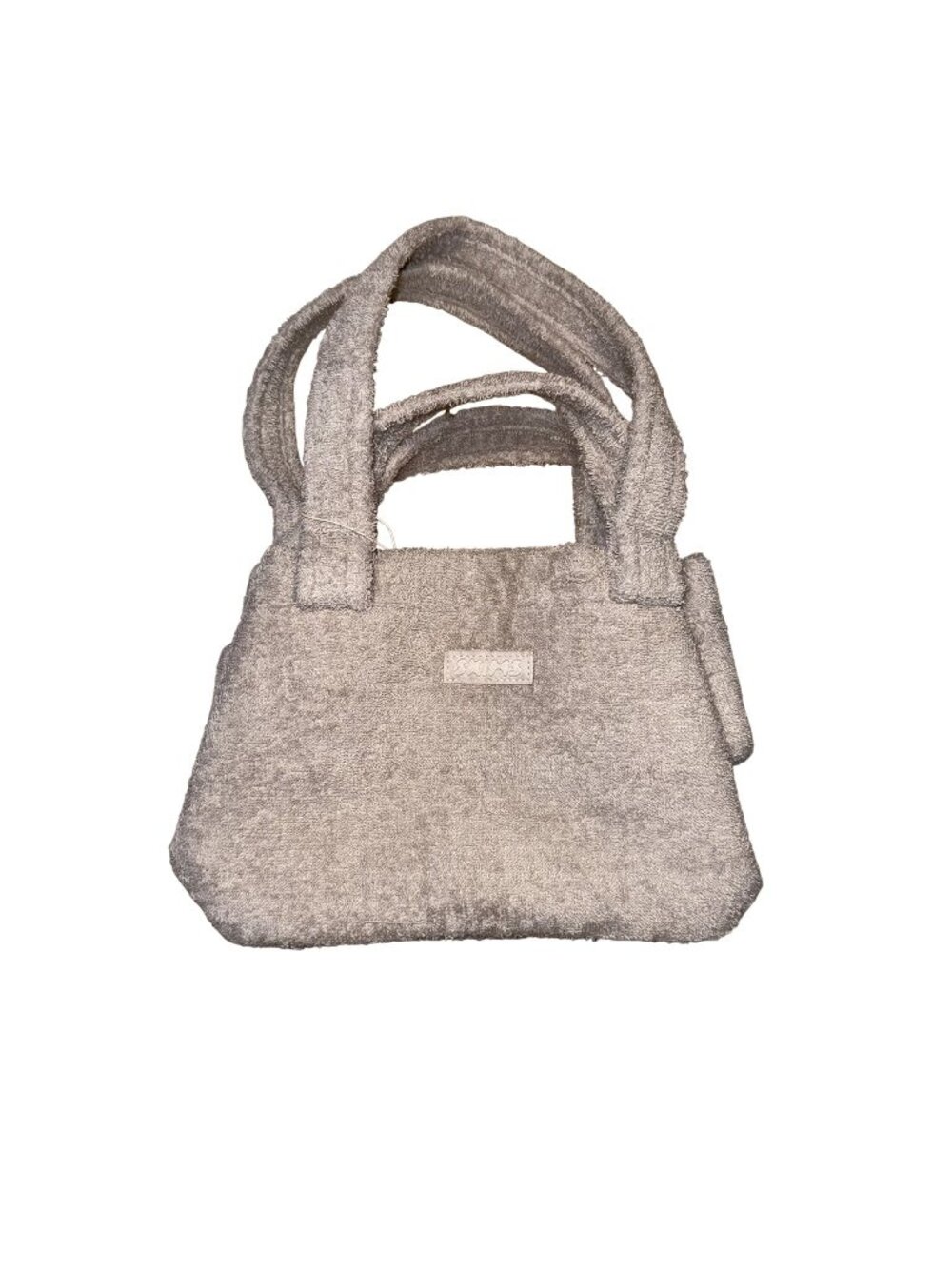 NWT Skims Terry Small Tote Bag Stone Limited Edition 100% Cotton